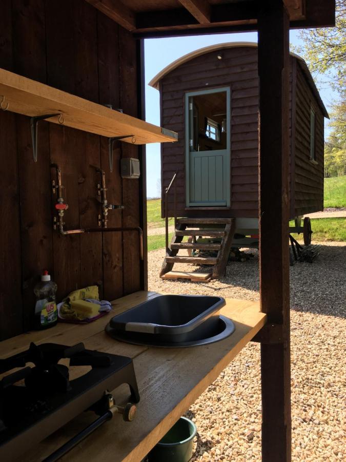 The Shepherds Hut At The Shippen, Tiphayes Honiton Exteriér fotografie