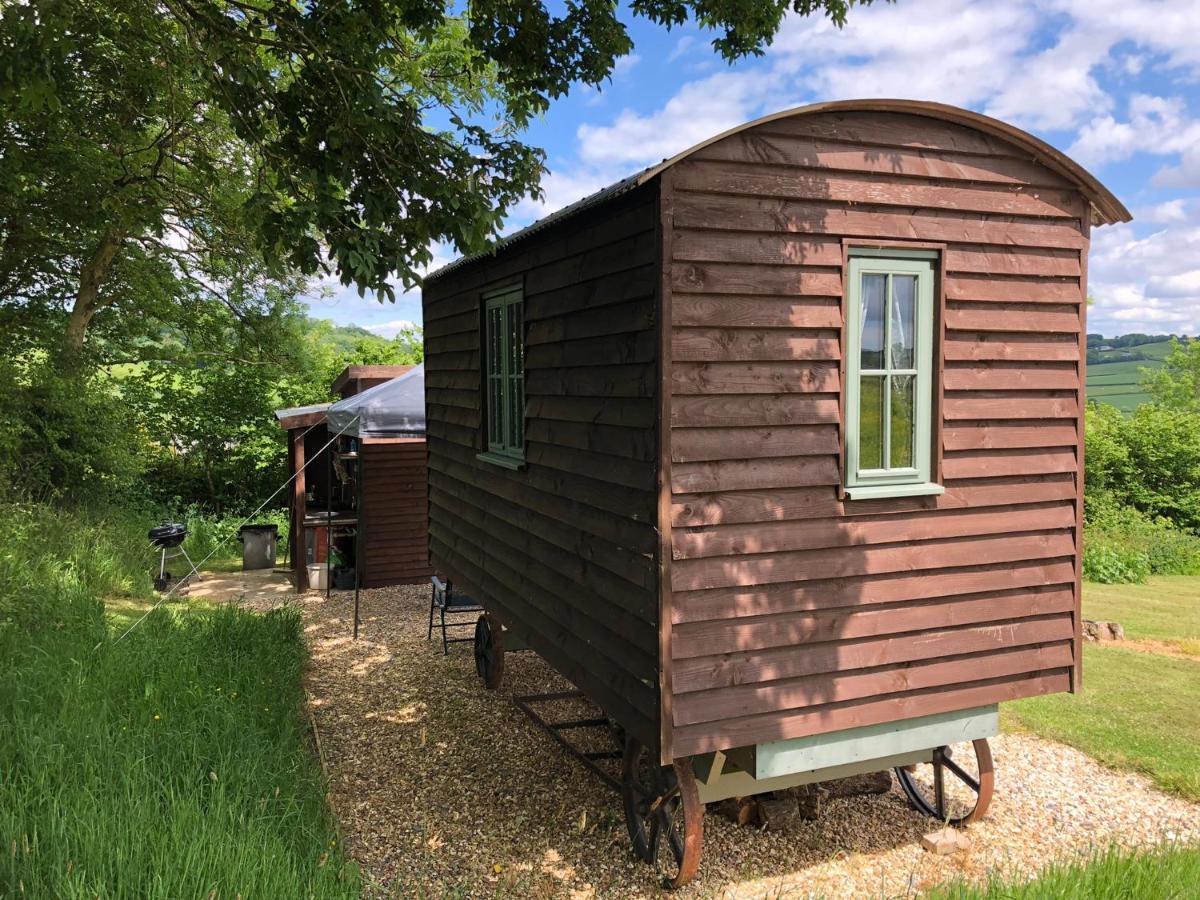 The Shepherds Hut At The Shippen, Tiphayes Honiton Exteriér fotografie