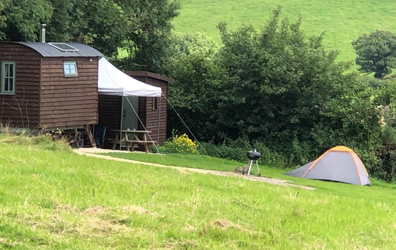 The Shepherds Hut At The Shippen, Tiphayes Honiton Exteriér fotografie